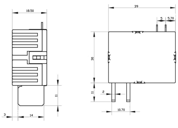 EAE-100A Magnetic Latching Relay