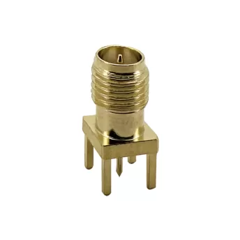 PCB Mount SMA Connector (Jack, Male,50&Omega;) ：RHTAYMA003