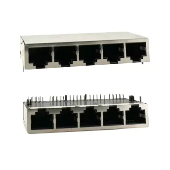 RJ45-8P8C 1x4 Jack:RHTLY07-8P8C 1X4