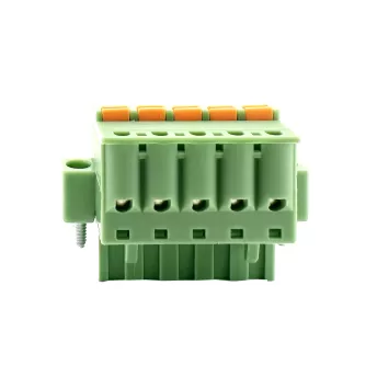 5.00mm &5.08mm Male Pluggable terminal block With Fixed hole ：RHTBYDKEM-5.00&RHTBYDKEM-5.08