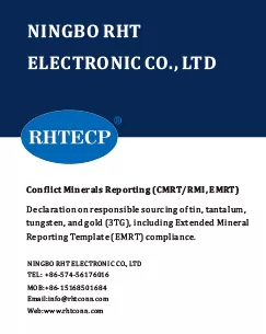 Conflict Minerals Reporting (CMRT/RMI, EMRT)