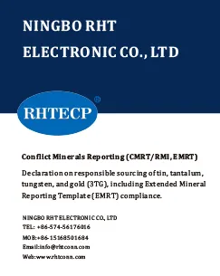 Conflict Minerals Reporting (CMRTRMI, EMRT)