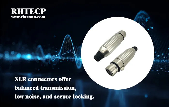 RHT XLR Plug Connector: Reliable Audio Connectivity for Professional Applications