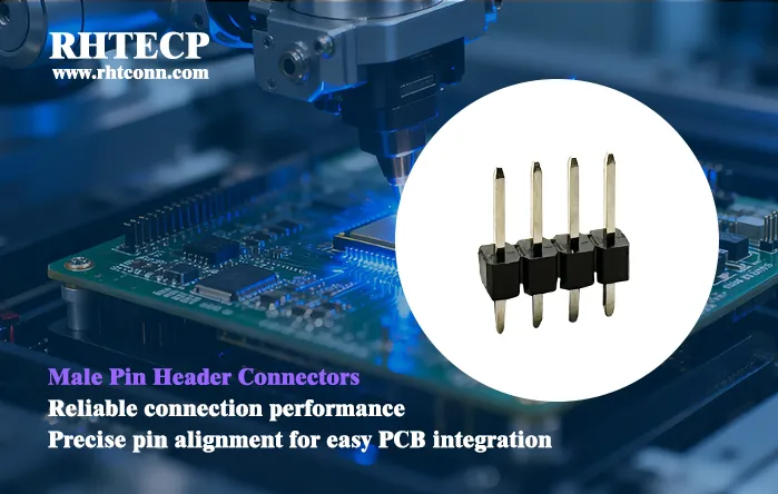 RHT 2.54mm Pitch Male Pin Header Connectors – Precision Connectivity for Modern Electronic Systems